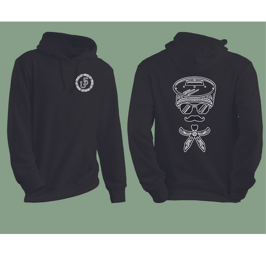 WELDER MAN BLACK HOODIE